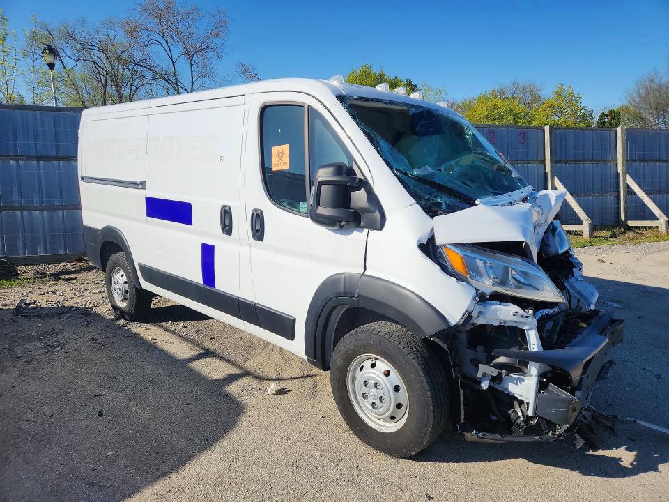 52388566 :رقم المزاد ، 3C6LRVVG4PE539946 vin ، 2023 Ram Promaster 2500 مزاد بيع