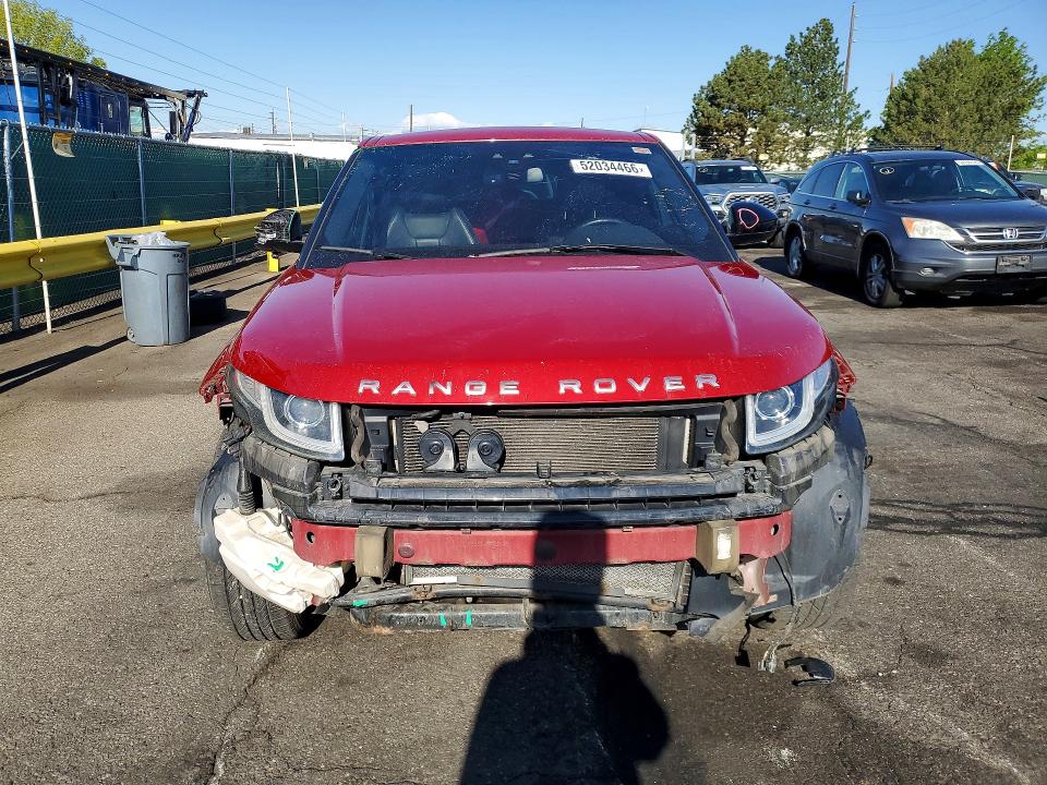 Aukcja sprzedaży 2016 Land Rover Range Rover Evoque, vin: SALVP2BG3GH086089, numer aukcji: 52034466