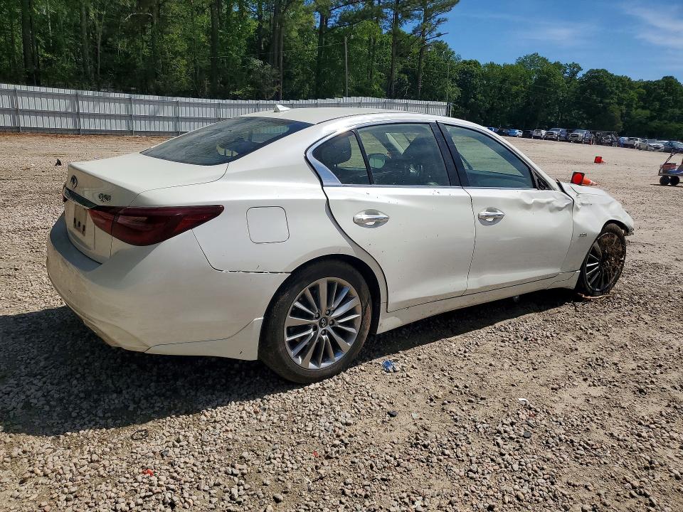 2018 Infiniti Q50 მანქანა იყიდება აუქციონზე, vin: JN1EV7AR2JM433149, აუქციონის ნომერი: 53081956