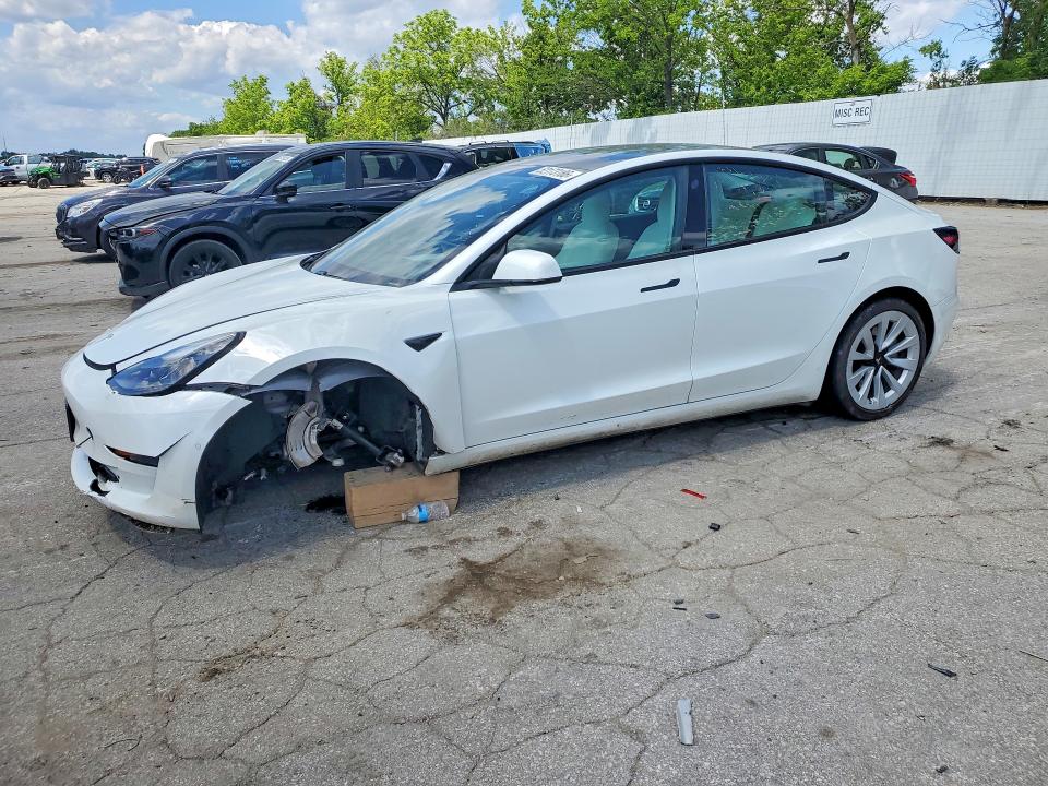Продажа на аукционе авто 2021 Tesla Model 3, vin: 5YJ3E1EA6MF046218, номер лота: 52173186