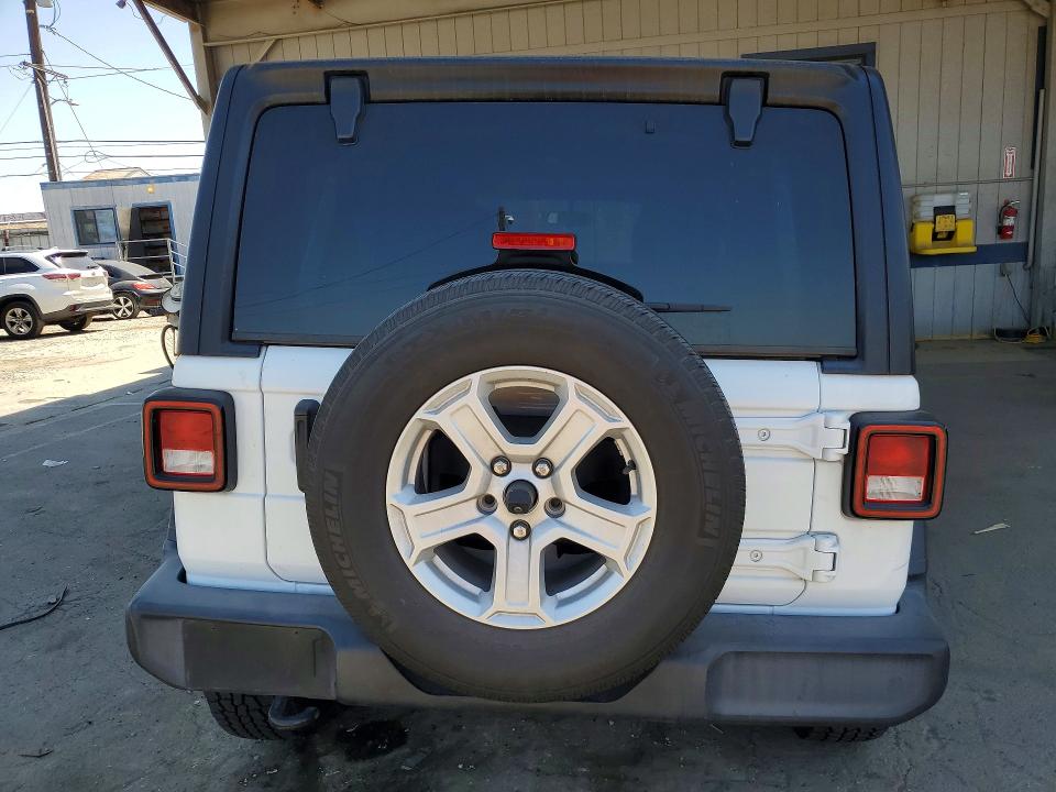 54005446 :رقم المزاد ، 1C4HJXDG4MW814641 vin ، 2021 Jeep Wrangler Unlimited مزاد بيع