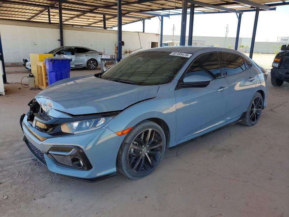 Auction sale of the 2021 Honda Civic, vin: SHHFK7G44MU210550, lot number: 55185476