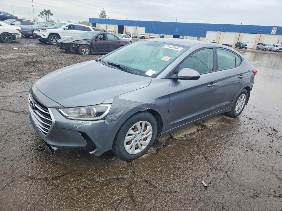 2018 Hyundai Elantra მანქანა იყიდება აუქციონზე, vin: 5NPD74LF5JH260001, აუქციონის ნომერი: 52435436