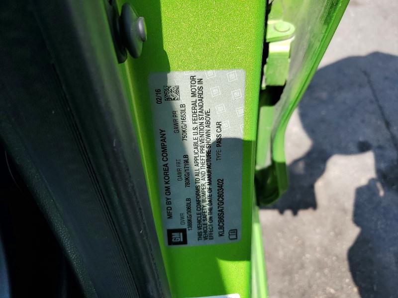 Aukcja sprzedaży 2016 Chevrolet 1500 Work Regular Ca, vin: KL8CB6SA7GC603402, numer aukcji: 52340716