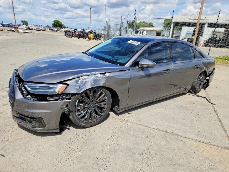 2019 Audi A8 მანქანა იყიდება აუქციონზე, vin: WAU8DAF87KN012109, აუქციონის ნომერი: 55233946