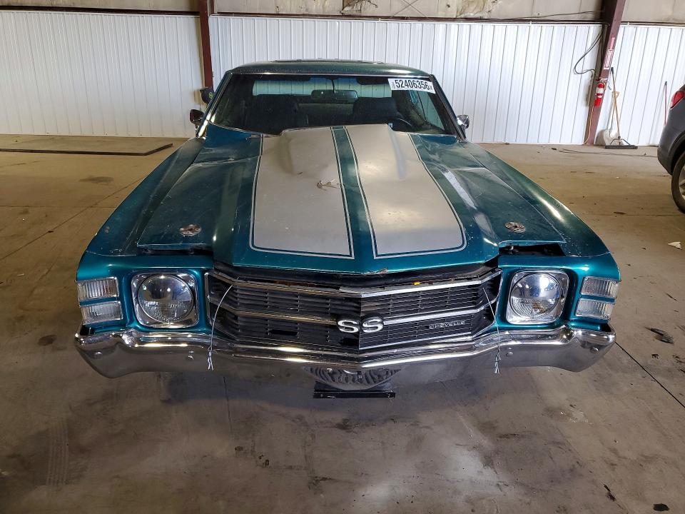 Auction sale of the 1971 Chevrolet Chevel, vin: 136371K211658, lot number: 52406356