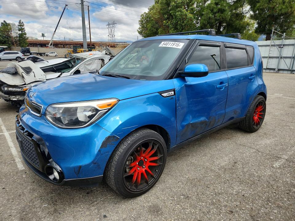 54011916 :رقم المزاد ، KNDJP3A57G7375655 vin ، 2016 Kia Soul مزاد بيع