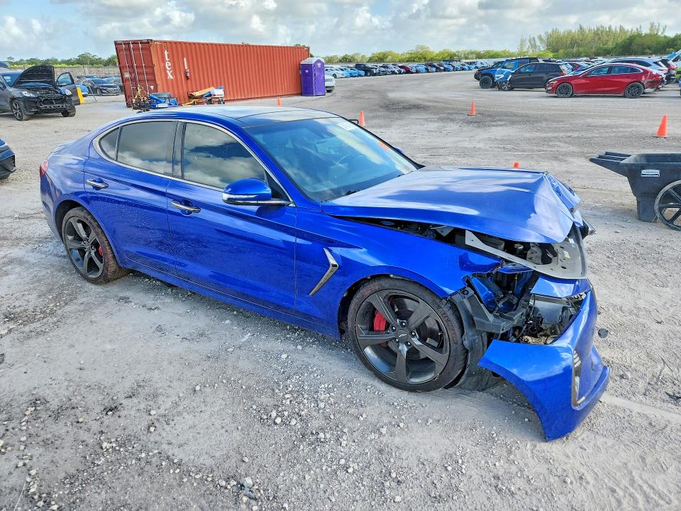 54694156 :رقم المزاد ، KMTG34LE4KU015277 vin ، 2019 Genesis G70 مزاد بيع