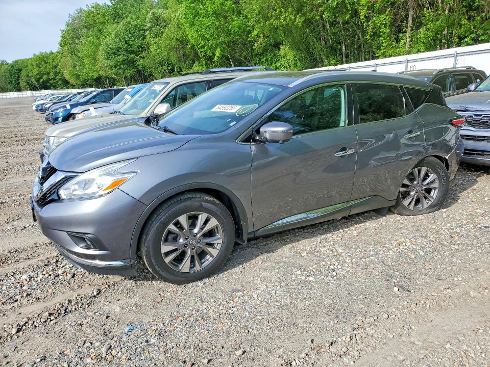 2017 Nissan Murano მანქანა იყიდება აუქციონზე, vin: 5N1AZ2MH4HN181099, აუქციონის ნომერი: 54592256