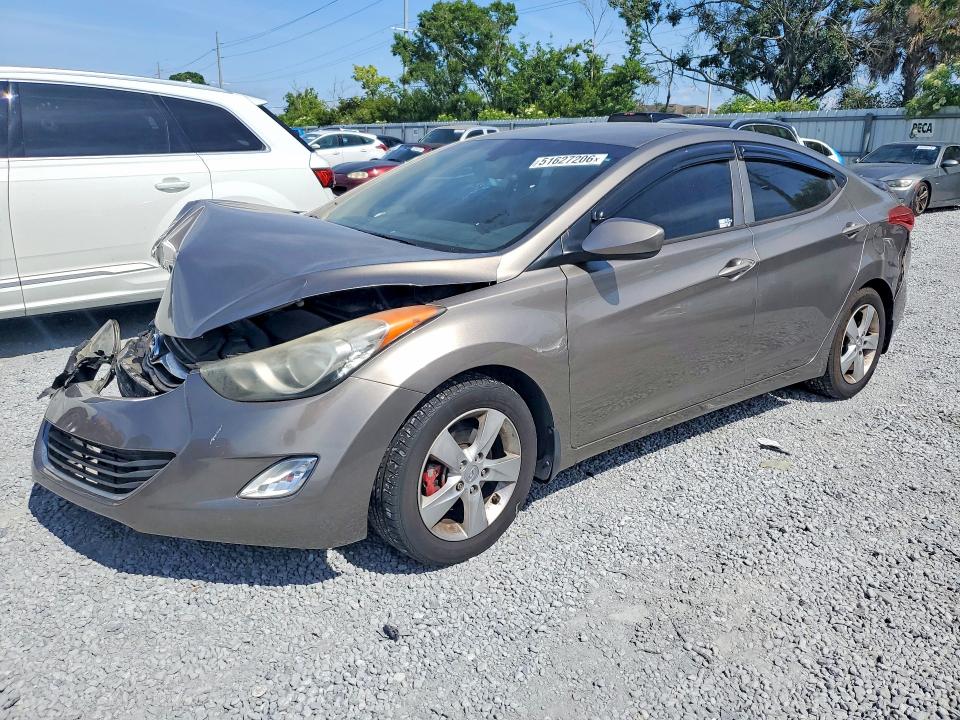 Продажа на аукционе авто 2013 Hyundai Elantra, vin: 5NPDH4AE5DH281278, номер лота: 51627206