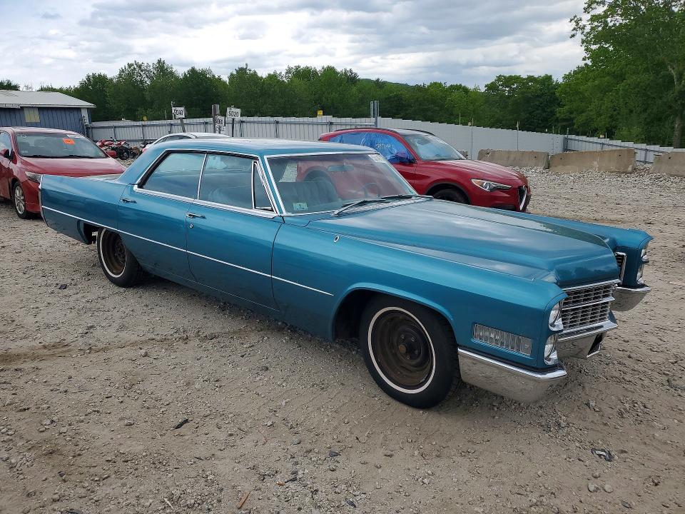 Aukcja sprzedaży 1966 Cadillac Deville, vin: B6214159, numer aukcji: 55149736