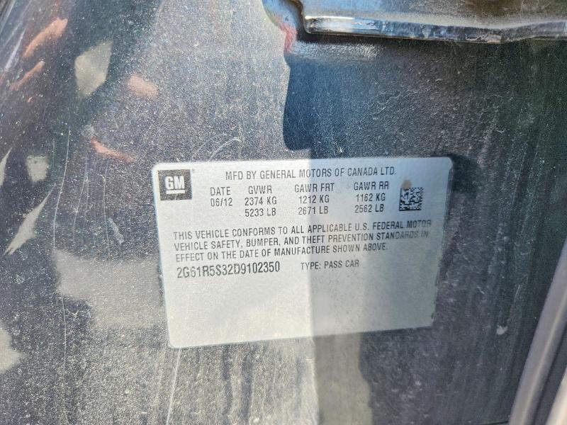 Продаж на аукціоні авто 2013 Cadillac Xts, vin: 2G61R5S32D9102350, номер лоту: 54097166