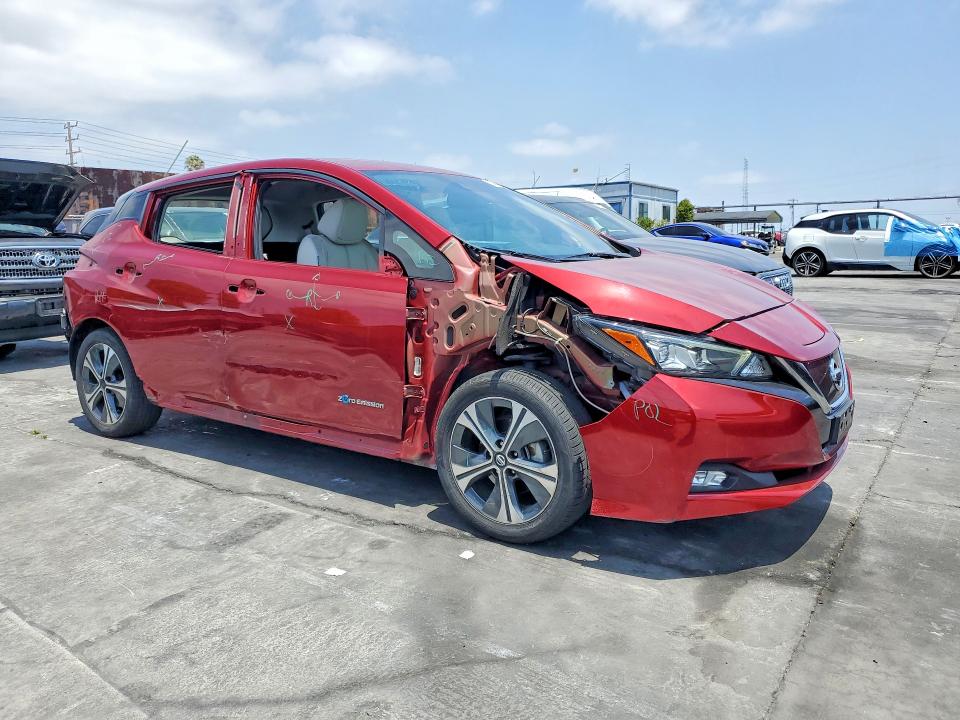 2019 Nissan Leaf მანქანა იყიდება აუქციონზე, vin: 1N4AZ1CP6KC300397, აუქციონის ნომერი: 54885156
