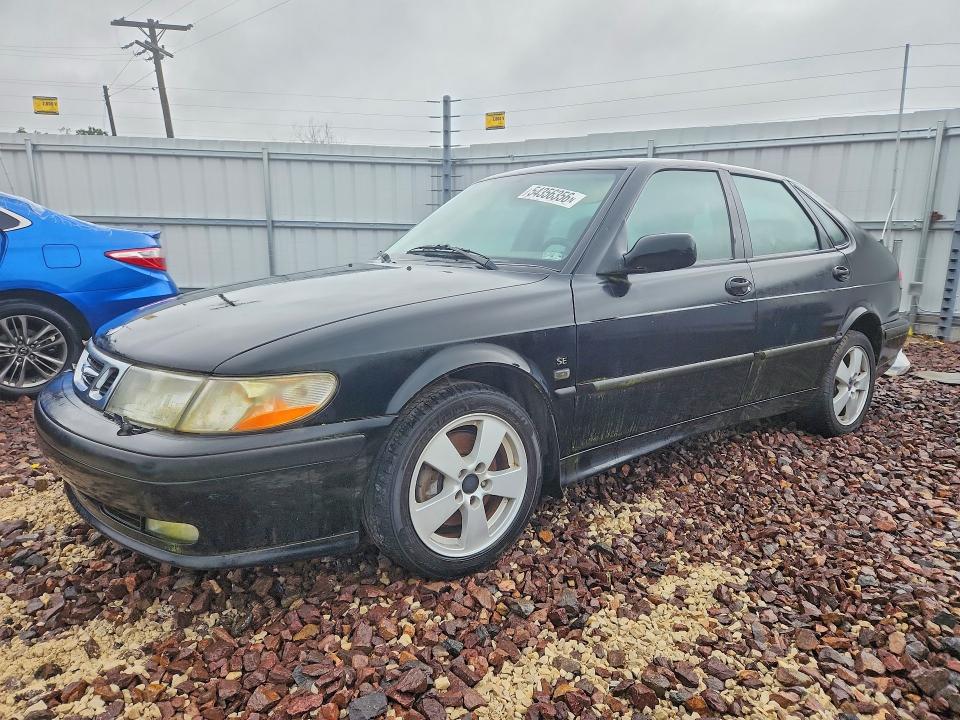 2002 Saab 9-3 მანქანა იყიდება აუქციონზე, vin: YS3DF58K122000611, აუქციონის ნომერი: 54356356