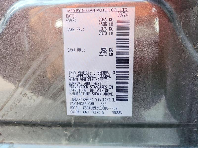 Продажа на аукционе авто 2025 Nissan Leaf, vin: 1N4AZ1BV6SC564011, номер лота: 53595156