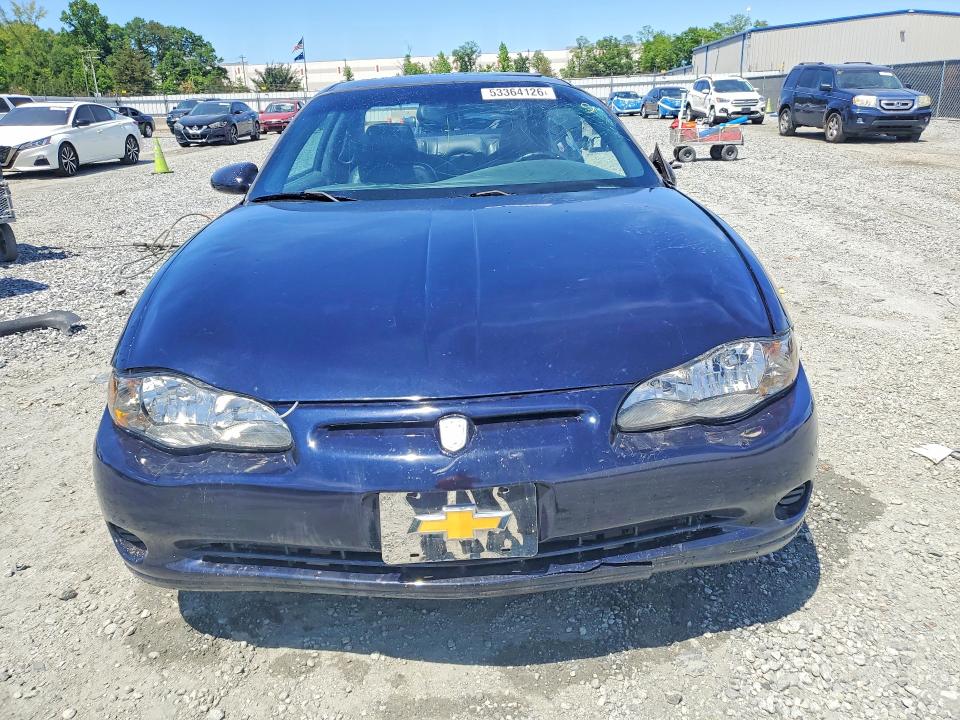 Aukcja sprzedaży 2001 Chevrolet Monte Carlo, vin: 2G1WW15E119331561, numer aukcji: 53364126