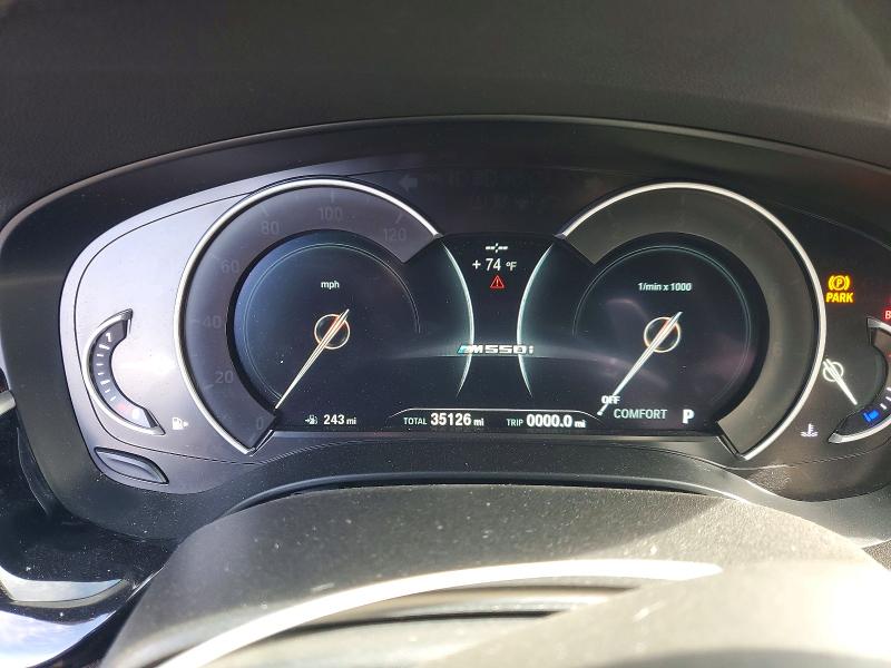 53251026 :رقم المزاد ، WBAJB9C53JG464593 vin ، 2018 Bmw M550xi مزاد بيع