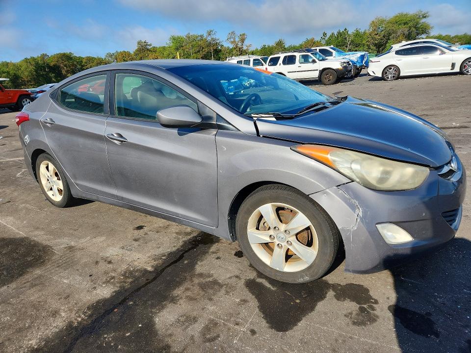 53323126 :رقم المزاد ، 5NPDH4AE9CH078277 vin ، 2012 Hyundai Elantra مزاد بيع