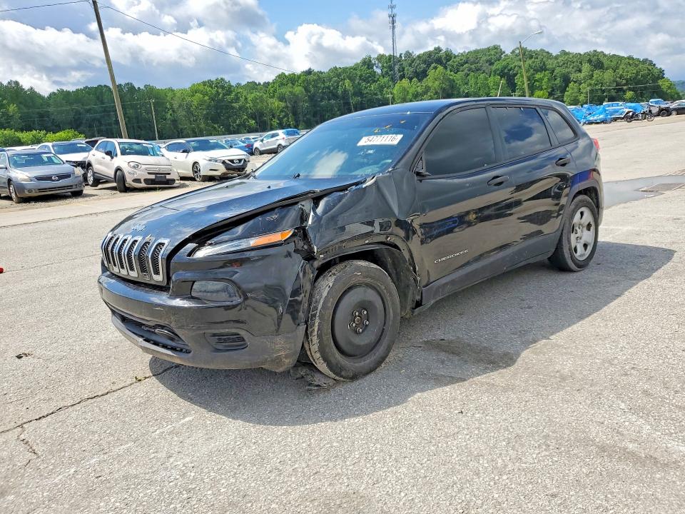 Продажа на аукционе авто 2014 Jeep Cherokee, vin: 1C4PJLAB2EW104801, номер лота: 54771116