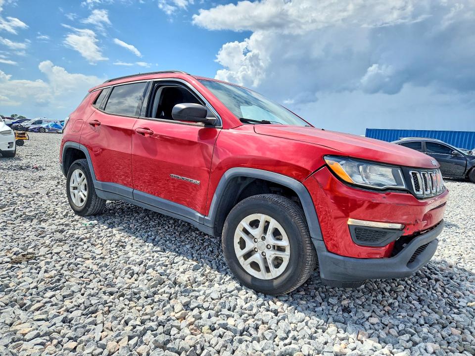 Продаж на аукціоні авто 2019 Jeep Compass, vin: 3C4NJDAB2KT629386, номер лоту: 53560776
