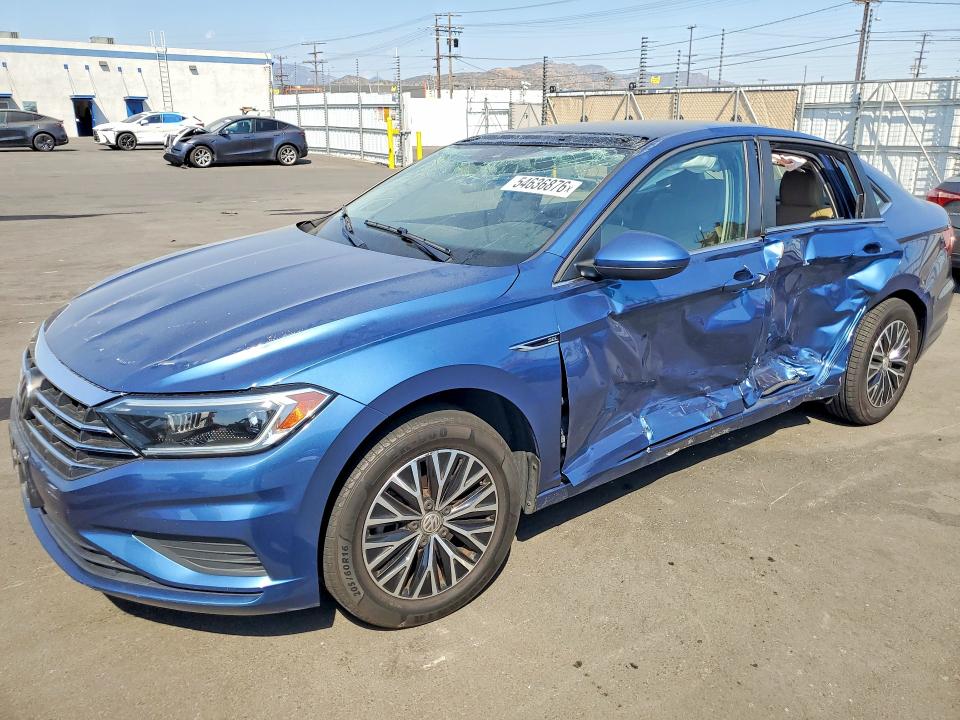 54636876 :رقم المزاد ، 3VWE57BU9KM033429 vin ، 2019 Volkswagen Jetta مزاد بيع