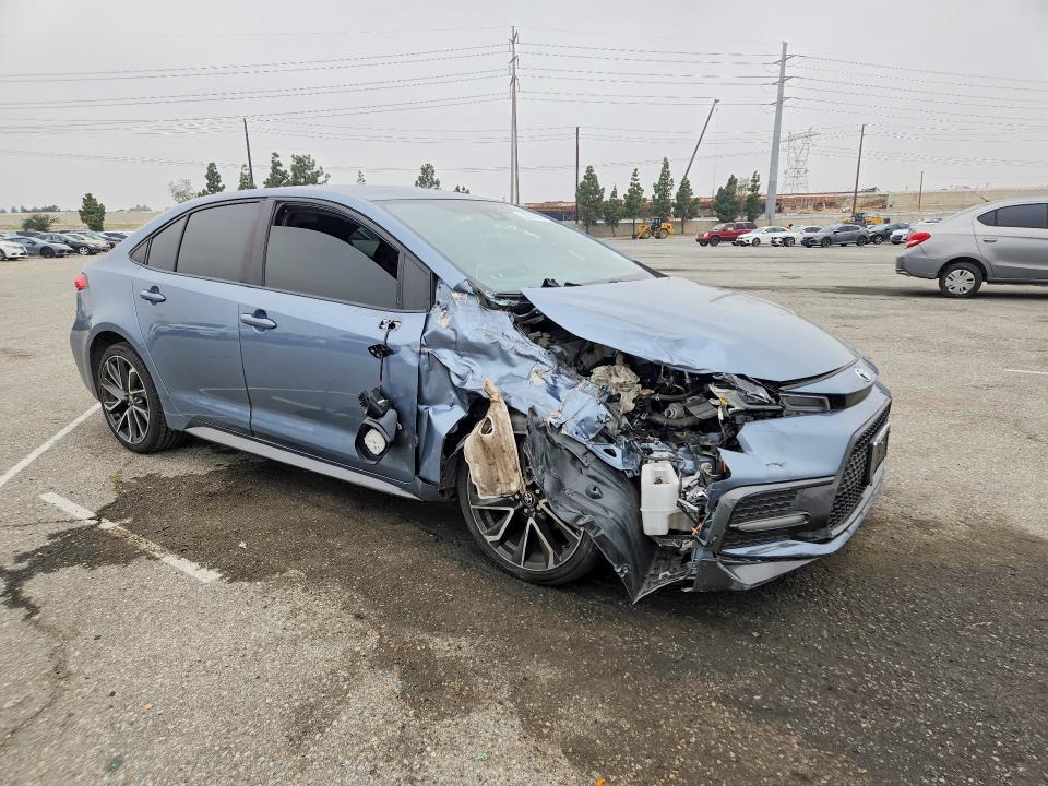 52031606 :رقم المزاد ، JTDS4MCE6MJ060683 vin ، 2021 Toyota Corolla مزاد بيع