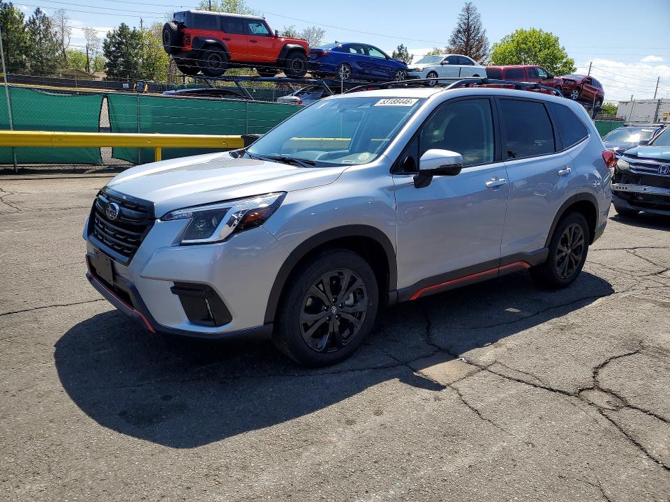 53188446 :رقم المزاد ، JF2SKAJC2NH427157 vin ، 2022 Subaru Forester مزاد بيع