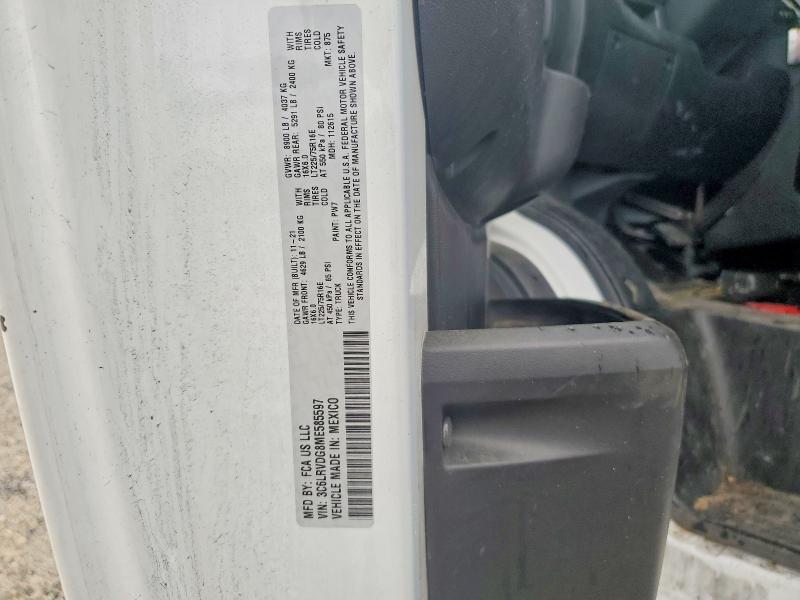 Aukcja sprzedaży 2021 Ram Promaster 2500, vin: 3C6LRVDG8ME585597, numer aukcji: 54405806