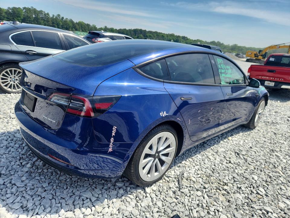 2021 Tesla Model 3 მანქანა იყიდება აუქციონზე, vin: 5YJ3E1EB5MF903282, აუქციონის ნომერი: 52504946