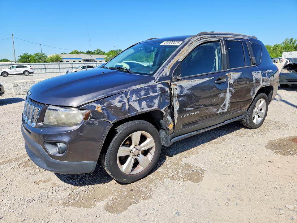 2016 Jeep Compass მანქანა იყიდება აუქციონზე, vin: 1C4NJCBB4GD526511, აუქციონის ნომერი: 53000806