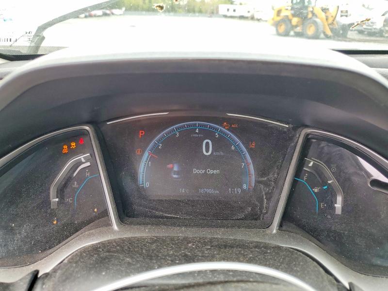 2020 Honda Civic მანქანა იყიდება აუქციონზე, vin: 2HGFC2F74LH019105, აუქციონის ნომერი: 54991876