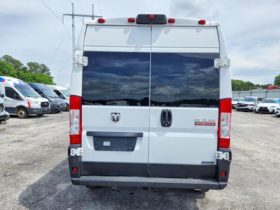 2021 Ram Promaster 2500 მანქანა იყიდება აუქციონზე, vin: 3C6LRVDG9ME521598, აუქციონის ნომერი: 95588185