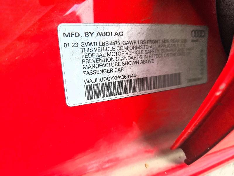 Aukcja sprzedaży 2023 Audi A3, vin: WAUHUDGYXPA069144, numer aukcji: 53187706