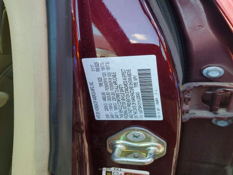 52211986 :رقم المزاد ، 5J8TB4H31HL028043 vin ، 2017 Acura Rdx مزاد بيع