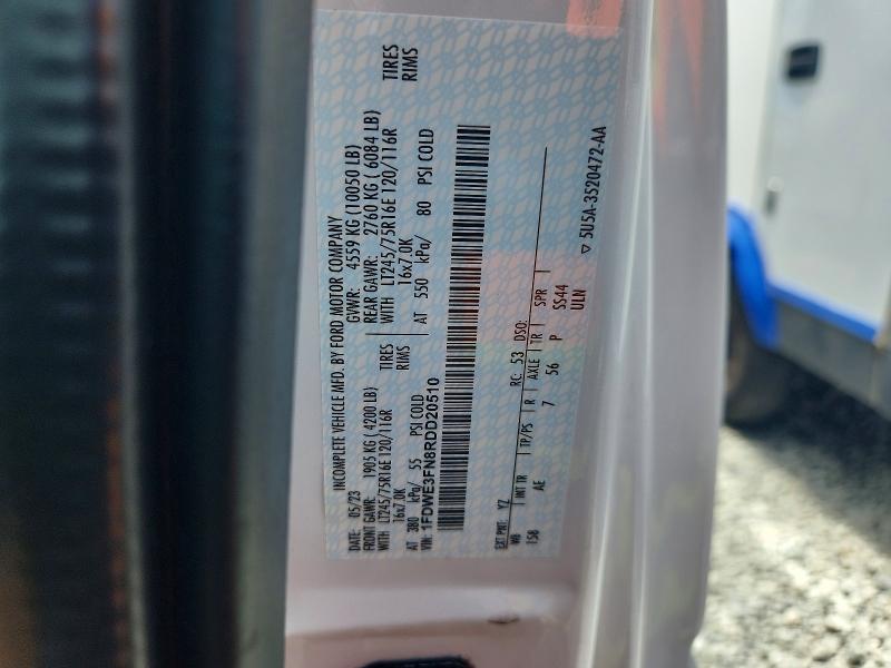 Aukcja sprzedaży 2024 Ford E-350, vin: 1FDWE3FN8RDD20510, numer aukcji: 54518586