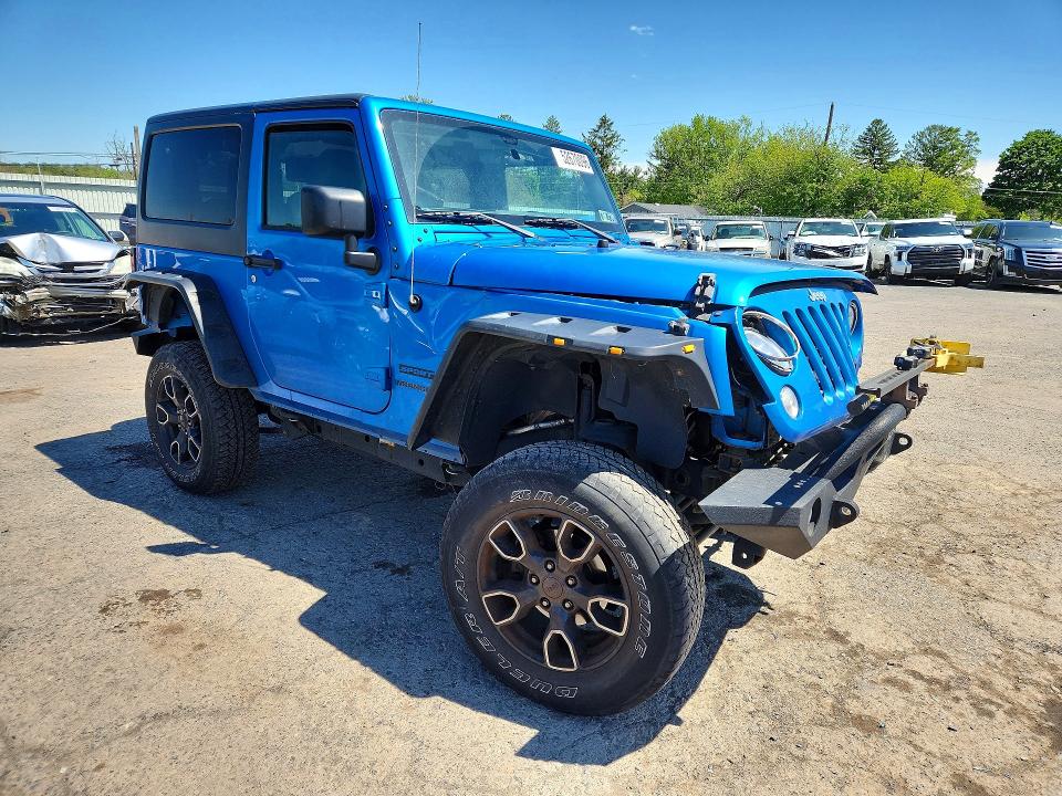 52670096 :رقم المزاد ، 1C4AJWAG6GL105473 vin ، 2016 Jeep Wrangler مزاد بيع