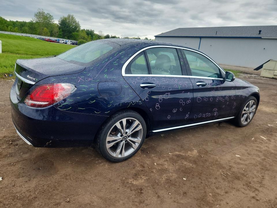 2019 Mercedes-benz C მანქანა იყიდება აუქციონზე, vin: 55SWF8EB2KU307027, აუქციონის ნომერი: 53628636