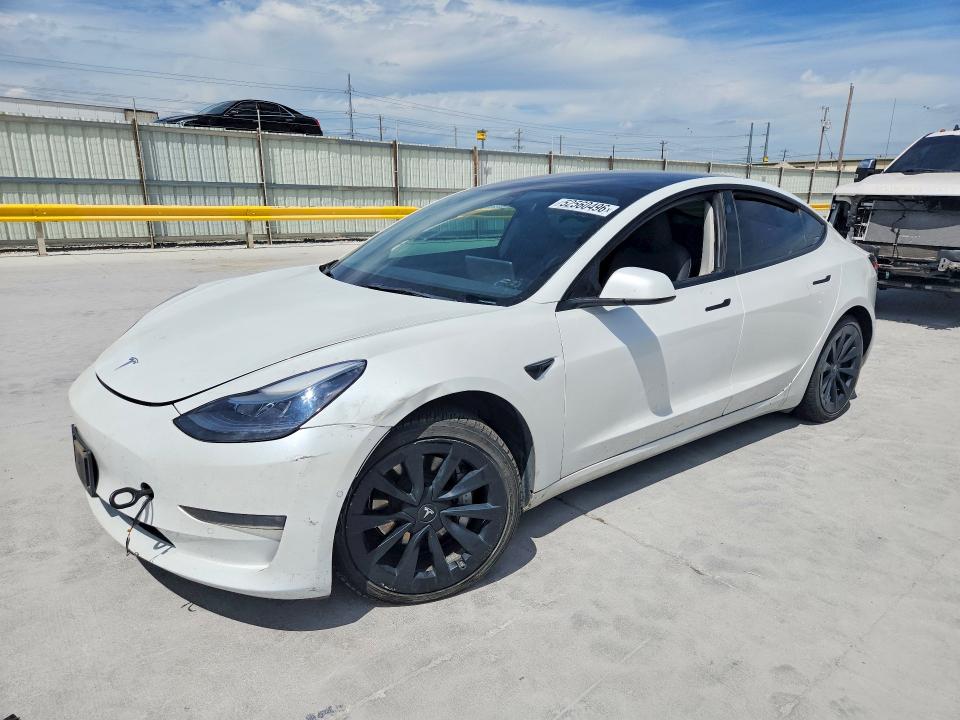Aukcja sprzedaży 2022 Tesla Model 3, vin: 5YJ3E1EB8NF205654, numer aukcji: 52560496