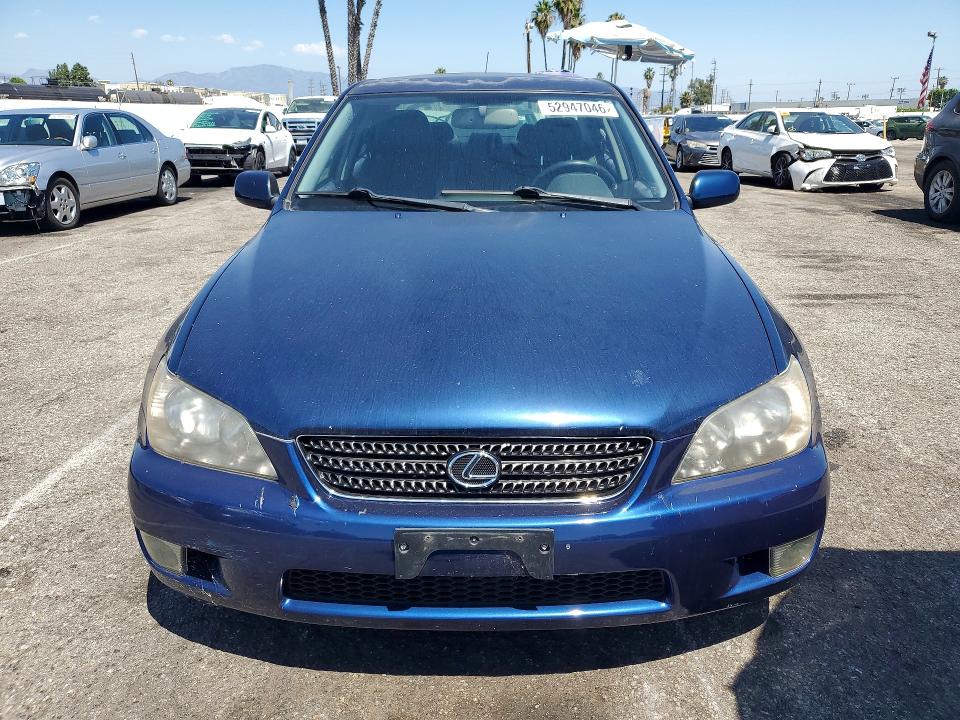 2005 Lexus Is მანქანა იყიდება აუქციონზე, vin: JTHBD192350096302, აუქციონის ნომერი: 52947046