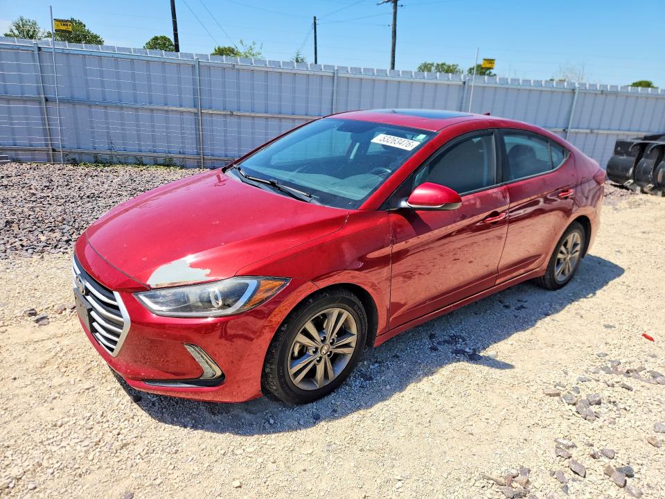 Auction sale of the 2017 Hyundai Elantra, vin: KMHD84LF4HU253419, lot number: 53263476