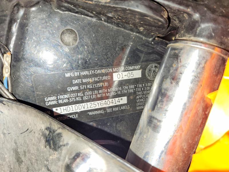 Продаж на аукціоні авто 2005 Harley-davidson Flht, vin: 1HD1DDV125Y640414, номер лоту: 52656346