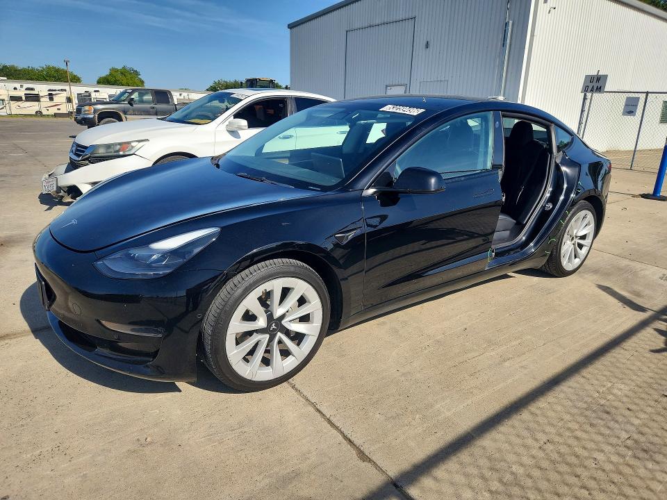 Aukcja sprzedaży 2022 Tesla Model 3, vin: 5YJ3E1EA5NF304777, numer aukcji: 53259496