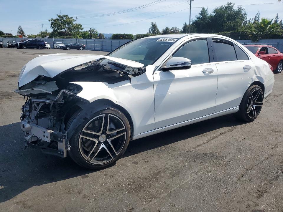 Auction sale of the 2020 Mercedes-benz C, vin: WDDWF8DB8LR564391, lot number: 53387046