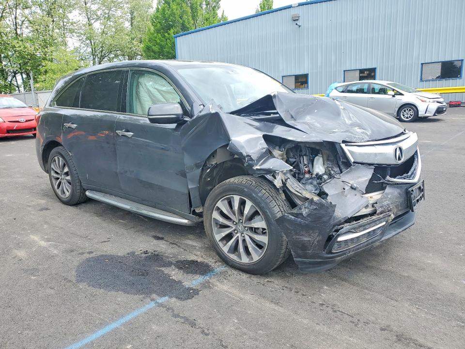 52751356 :رقم المزاد ، 5FRYD4H46EB004163 vin ، 2014 Acura Mdx مزاد بيع
