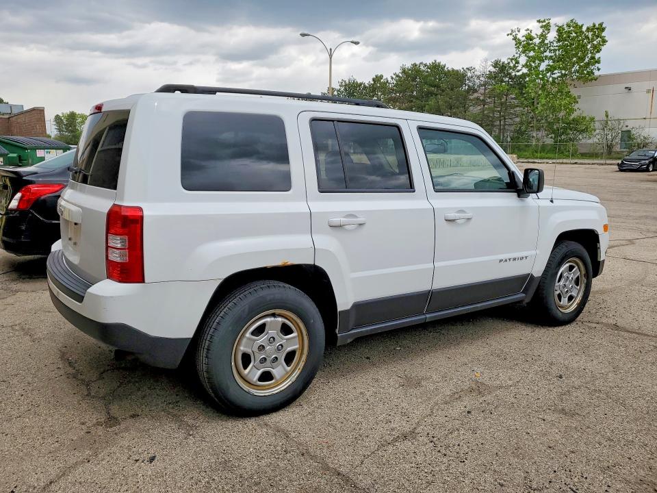 2017 Jeep Patriot მანქანა იყიდება აუქციონზე, vin: 1C4NJPBA3HD116279, აუქციონის ნომერი: 52911536