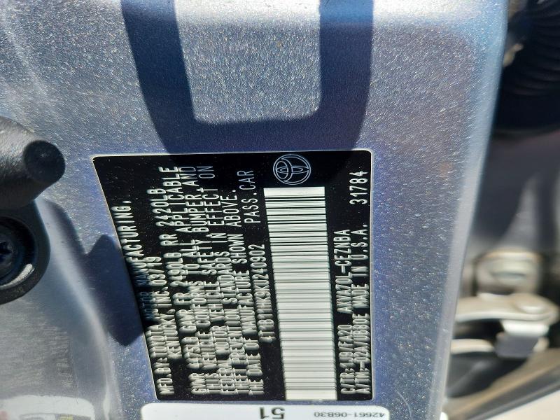 Продажа на аукционе авто 2019 Toyota Camry, vin: 4T1B11HK9KU240902, номер лота: 53690166