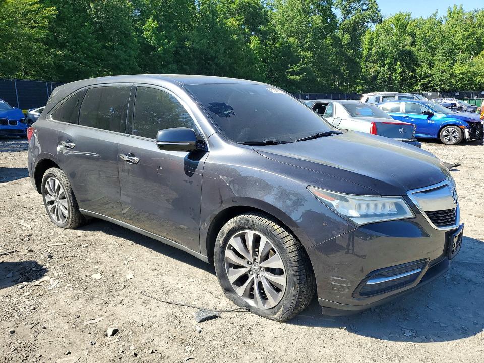 Продажа на аукционе авто 2016 Acura Mdx, vin: 5FRYD4H46GB005896, номер лота: 55186136
