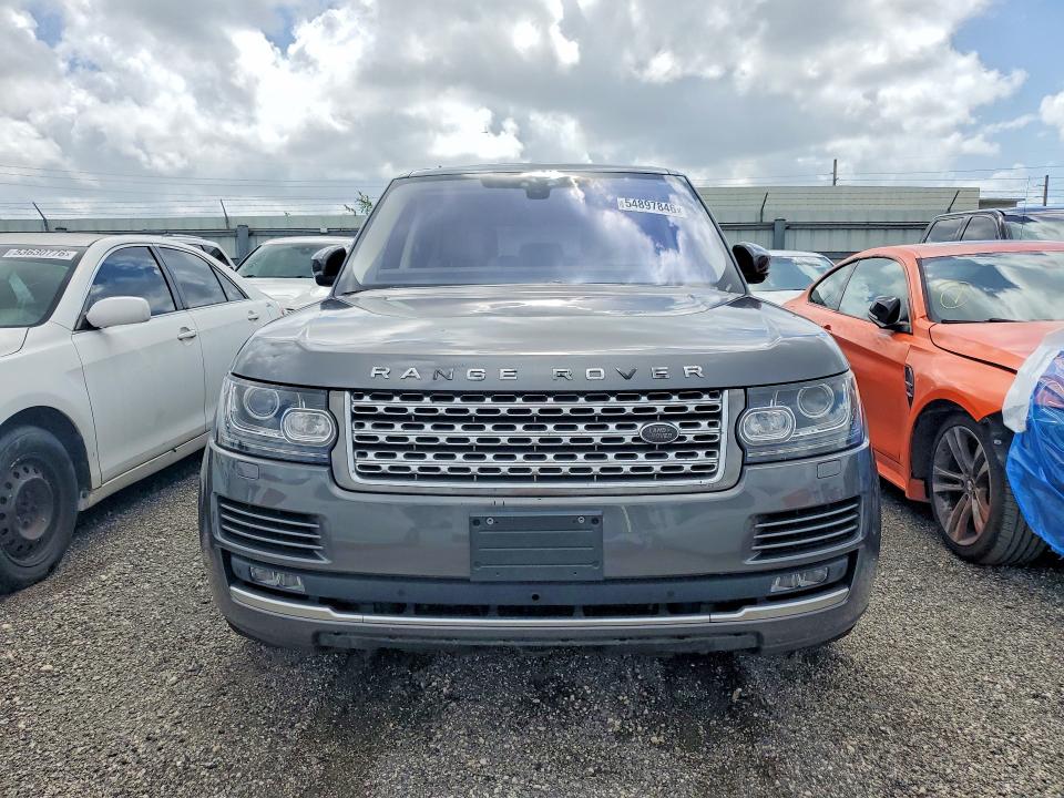 2017 Land Rover Range Rover მანქანა იყიდება აუქციონზე, vin: SALGS2FV8HA325405, აუქციონის ნომერი: 54897846