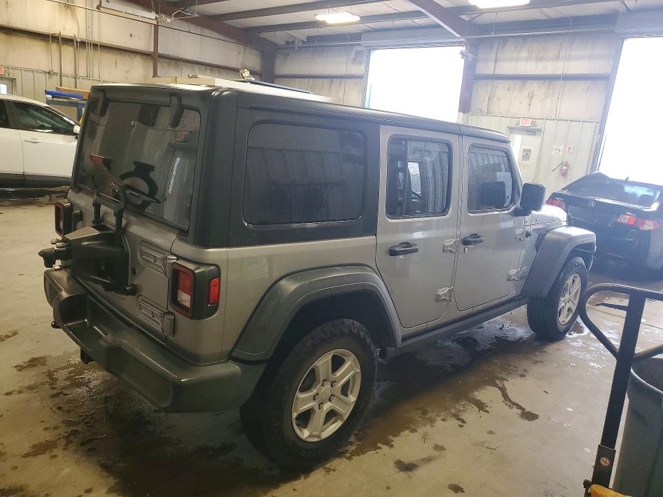 54845646 :رقم المزاد ، 1C4HJXDNXLW257327 vin ، 2020 Jeep Wrangler Unlimited مزاد بيع