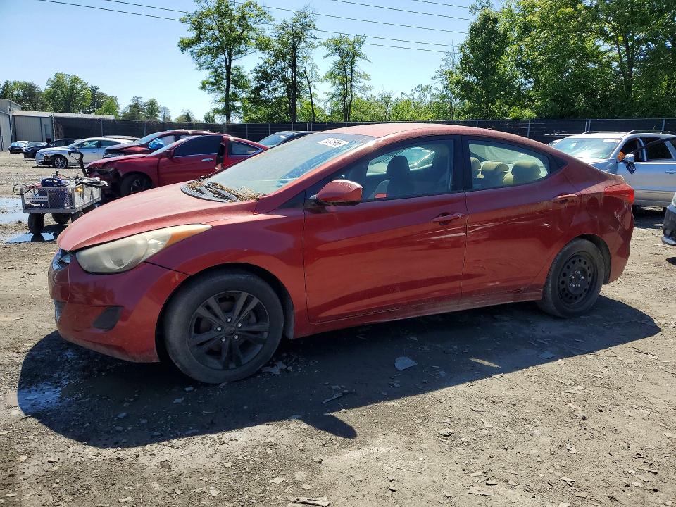 Auction sale of the 2012 Hyundai Elantra, vin: KMHDH4AE5CU282513, lot number: 53345966